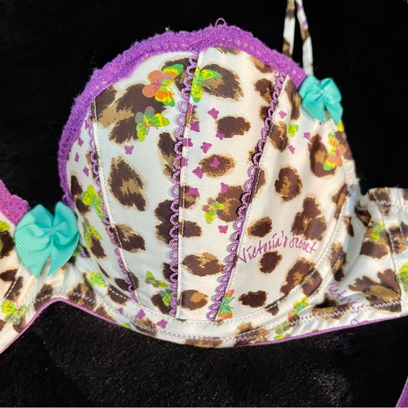 36B/L Vs Victoria’s Secret Sexy little things Mermaid bra/Skirt lingerie set - Picture 4 of 12